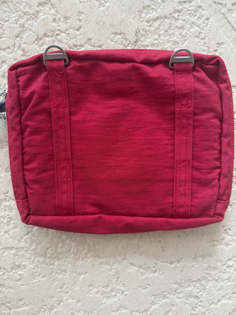 Baggallini Raspberry Red Travel Cosmetic Pouch - Picture 2 of 8